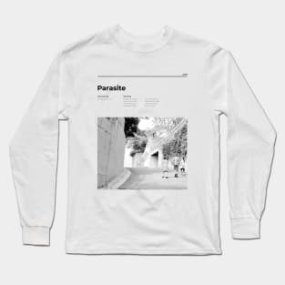 Parasite - Minimalist Movie Poster -  Bong Joon Ho Long Sleeve T-Shirt